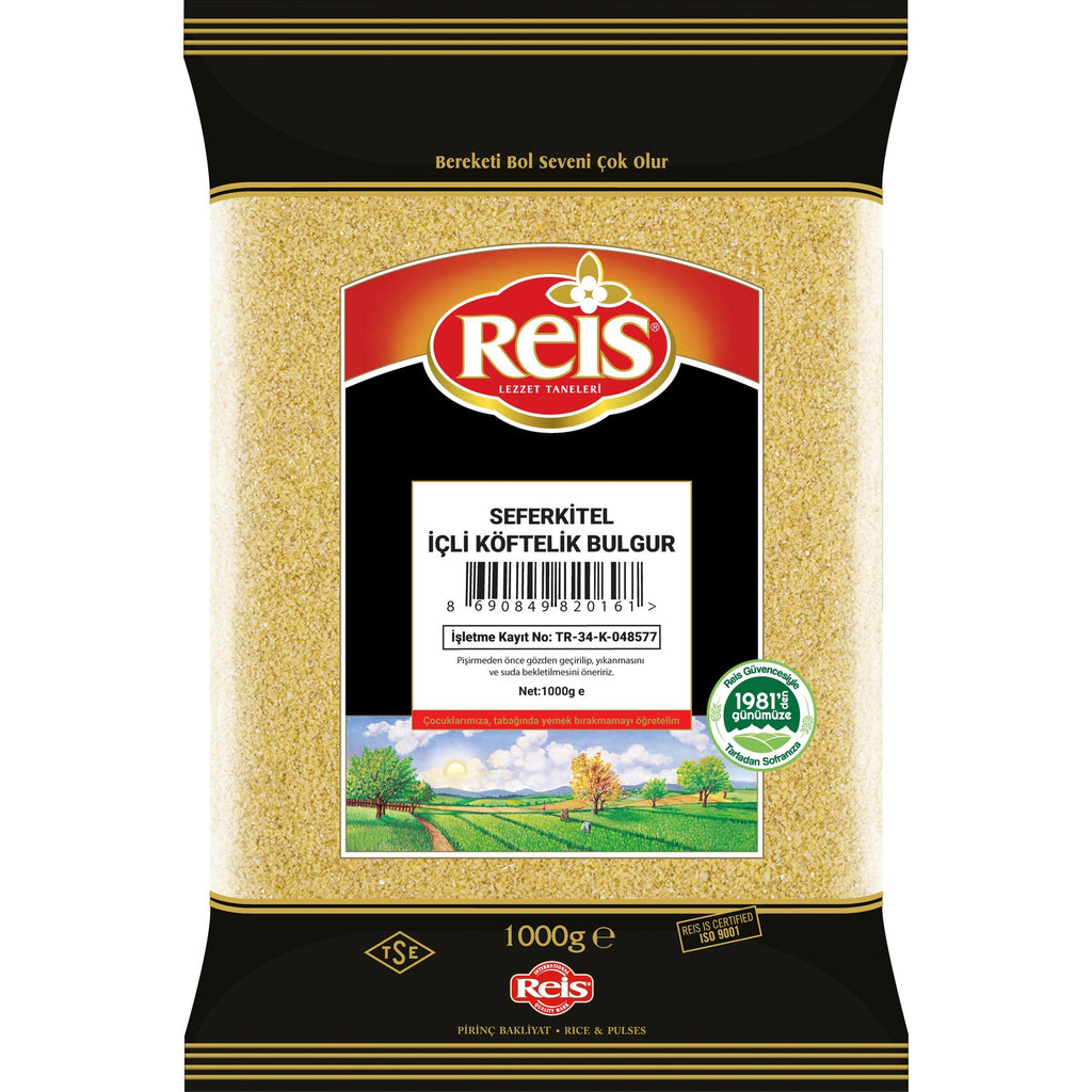 Reis Icli Koftelik Bulgur Seferkitel 1kg