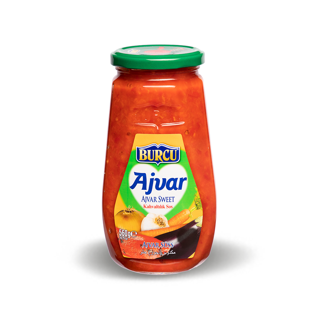 Burcu Ajvar Tatli /  Mild 560 Gr