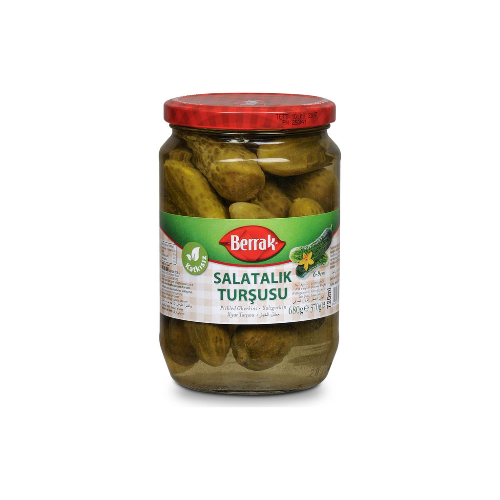 Berrak Gherkin Pickles (Cubuk Usulu Salatalik Tursu) 720ml Glass