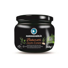 Marmarabirlik Black Olive Paste Baharatli 340 gr Glass