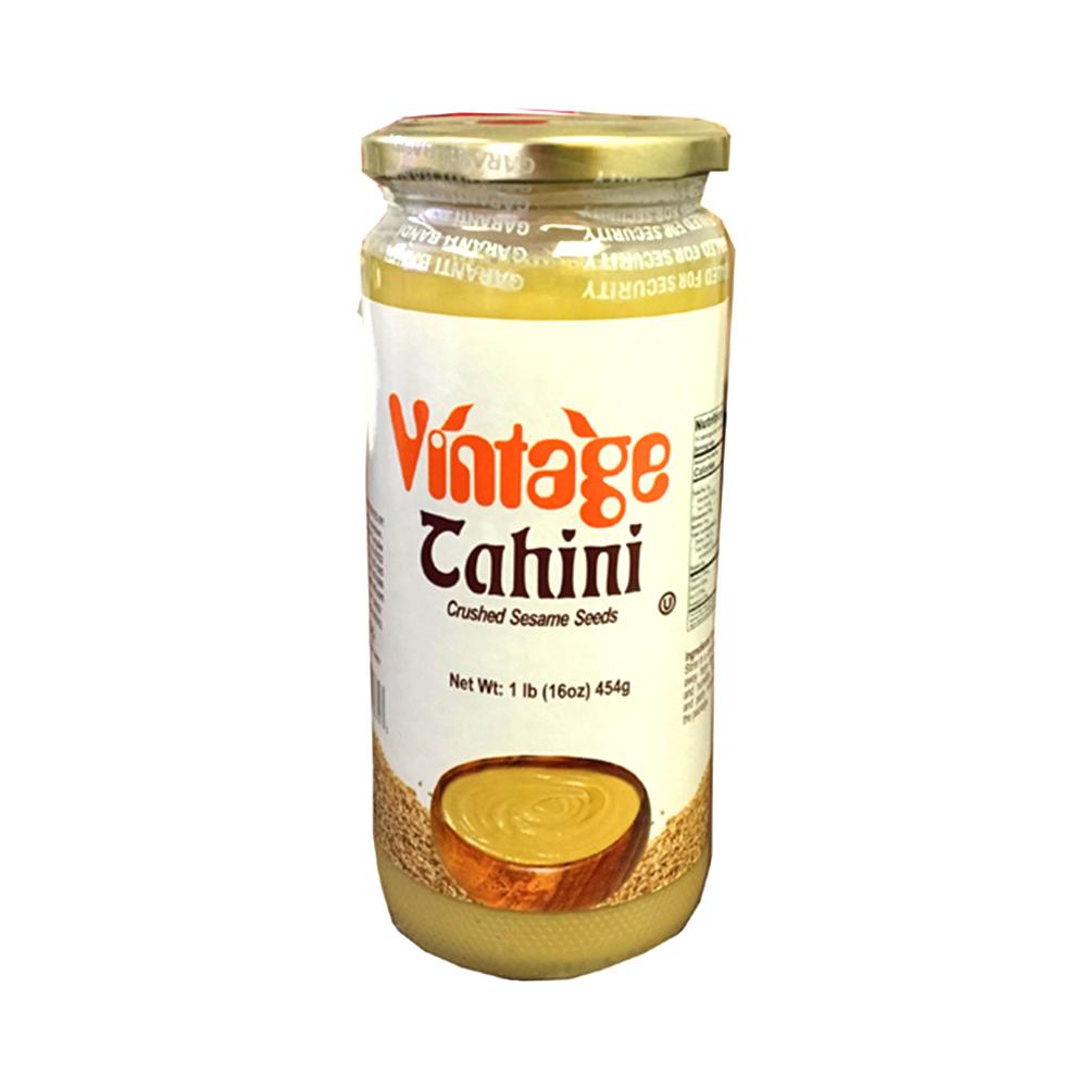 Vintage Tahini 1 lb Glass