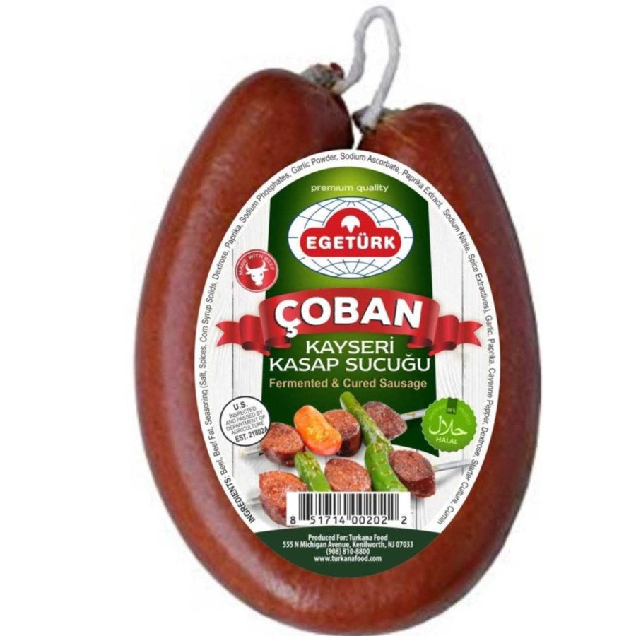 Nazar  Egeturk Coban Kayseri Kasap Sucuk 1lb