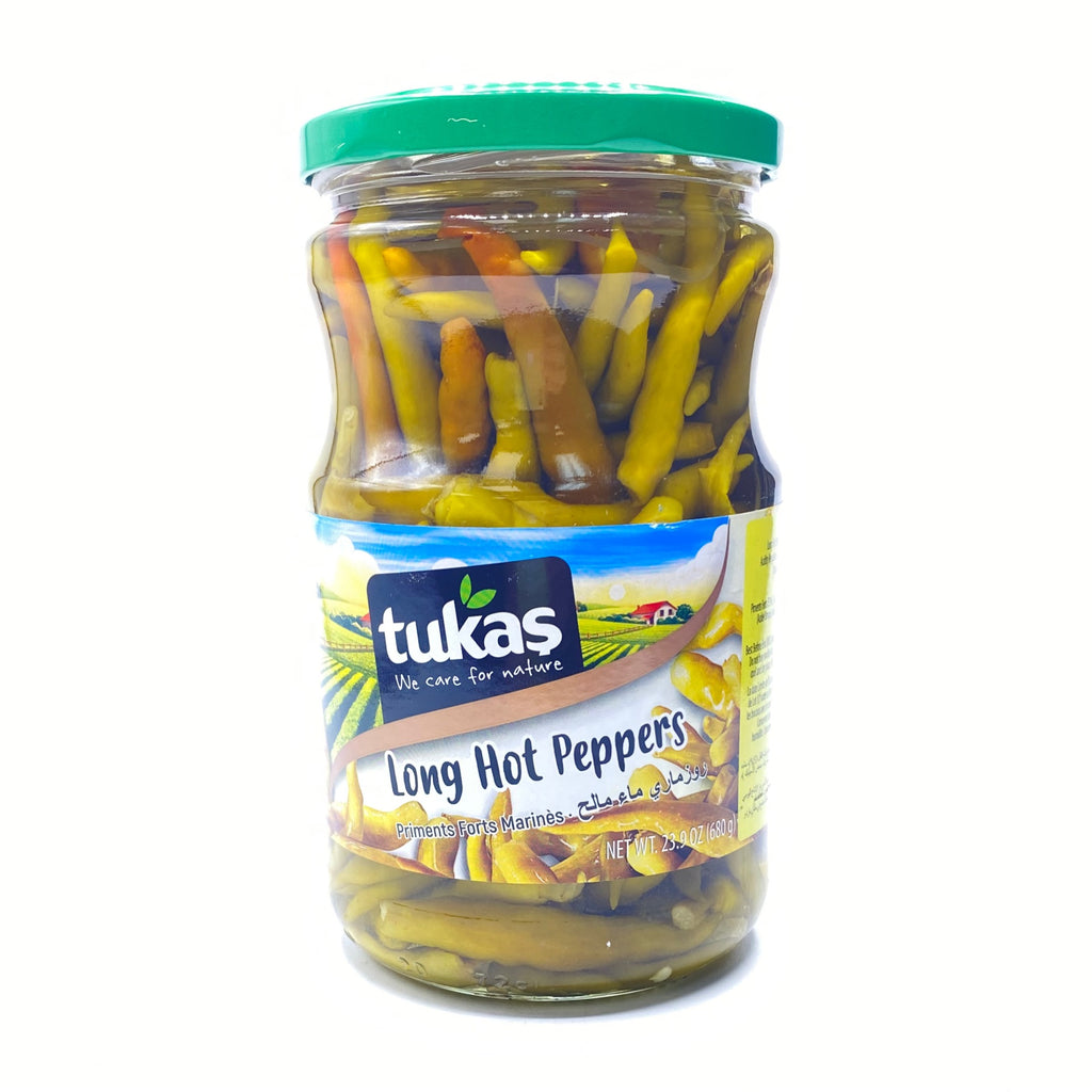 Tukas Hot Pepper Pickles 720gr